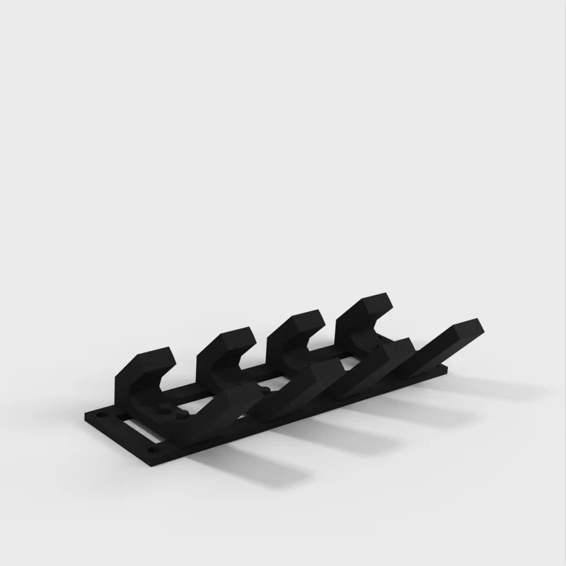 4 Hooket Porte-manteau / Porte-manteau / Porte-tour