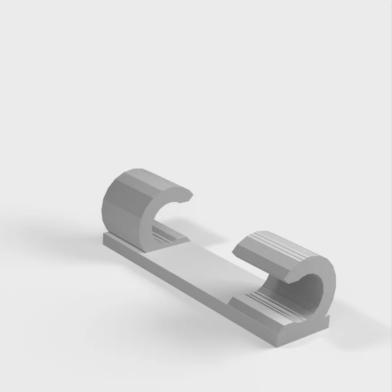 Clip de support mural pour câble 6MM