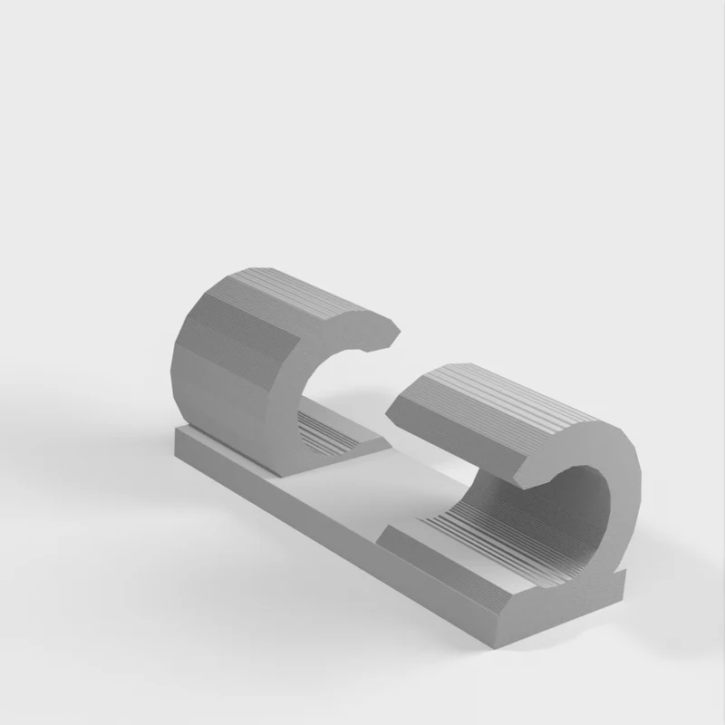 Clip de support mural pour câble 6MM