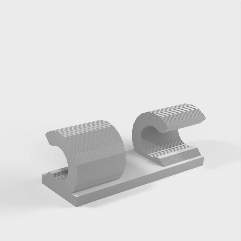 Clip de support mural pour câble 6MM