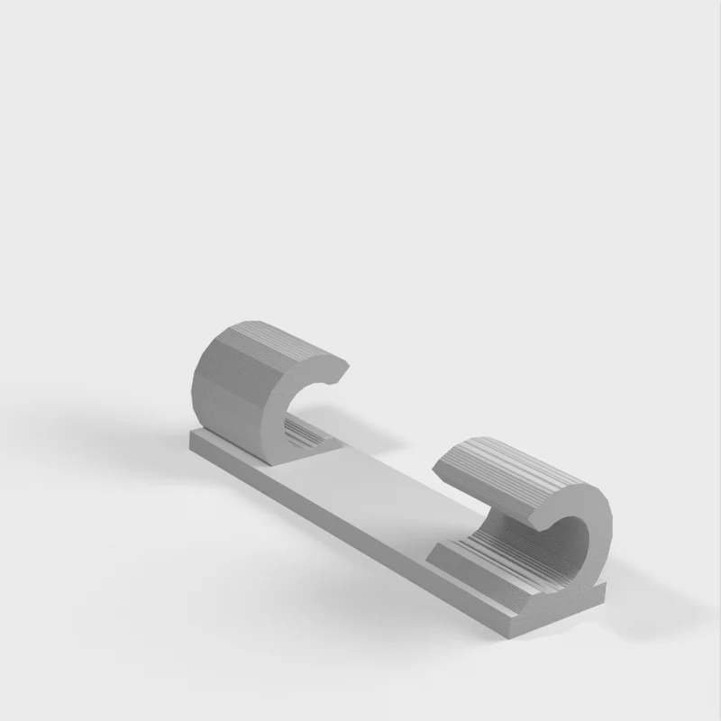 Clip de support mural pour câble 6MM