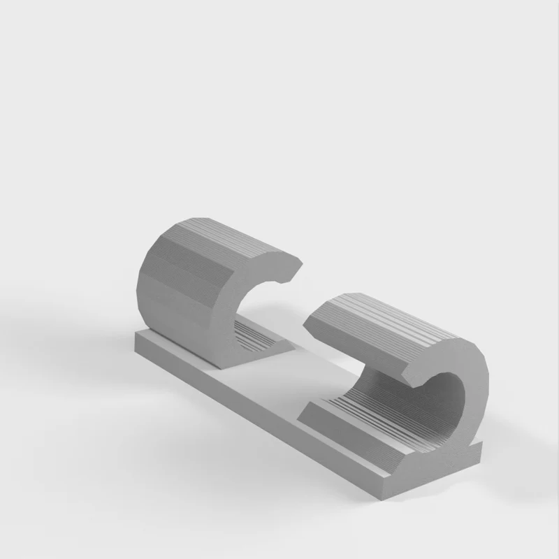 Clip de support mural pour câble 6MM