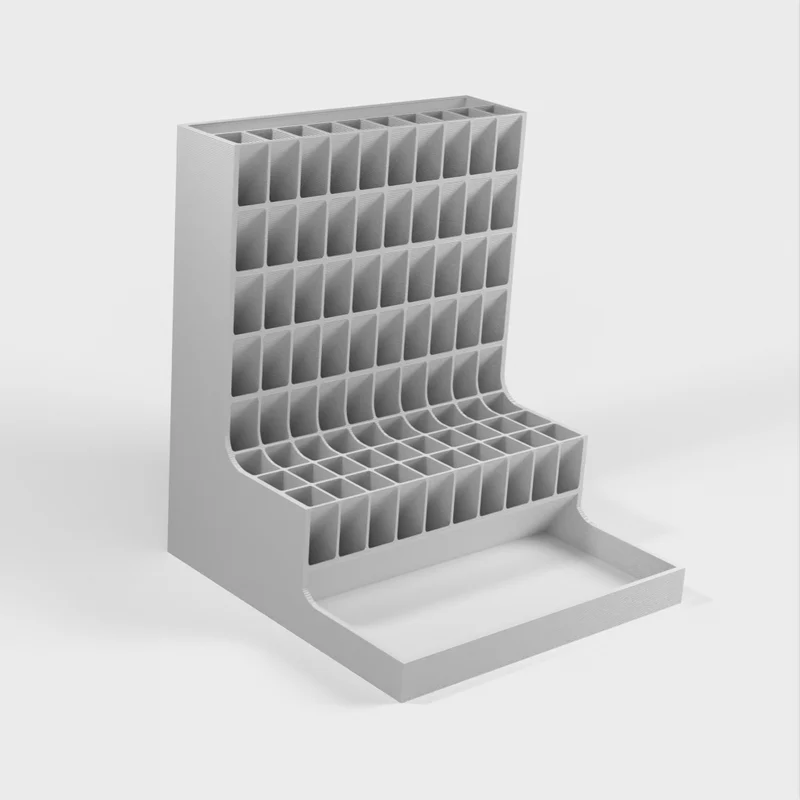 10x8 Organisateur de cubes à stylos avec plateau pour bureau