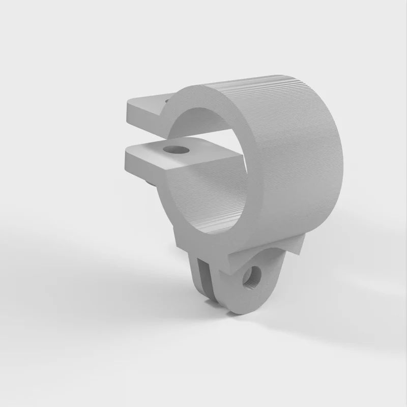Support de montage GoPro 23,3 mm pour éclairage de vélo