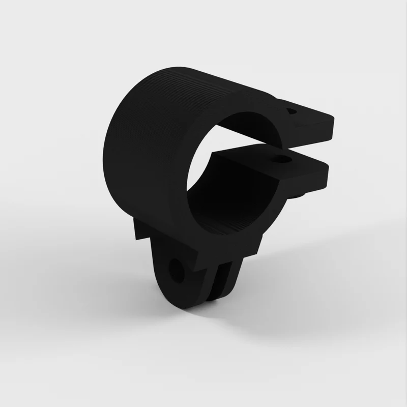 Support de montage GoPro 23,3 mm pour éclairage de vélo