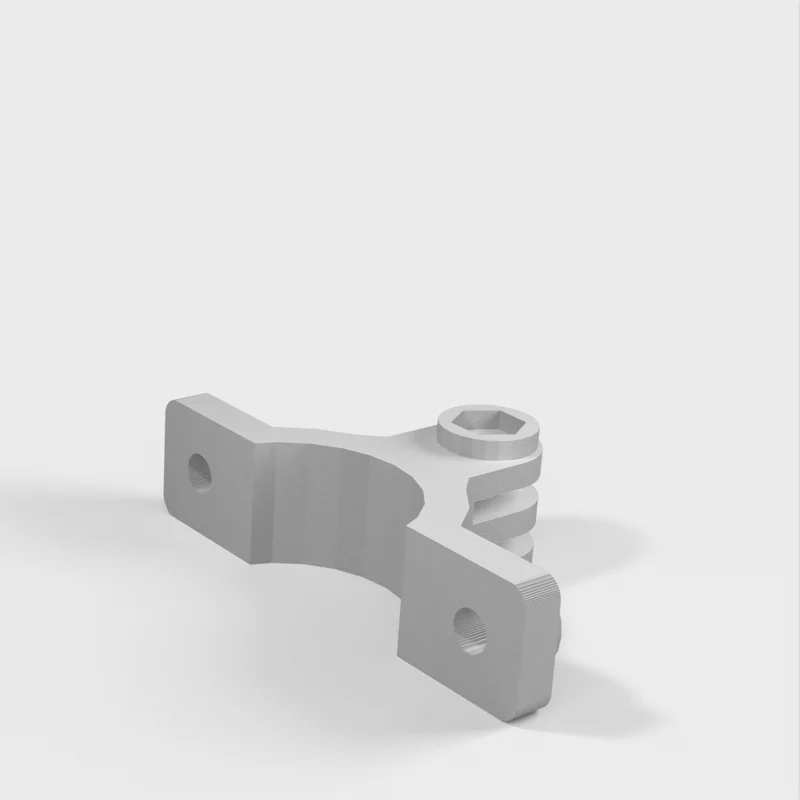 Support de montage GoPro 23,3 mm pour éclairage de vélo