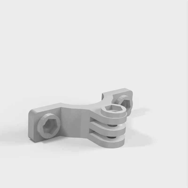 Support de montage GoPro 23,3 mm pour éclairage de vélo