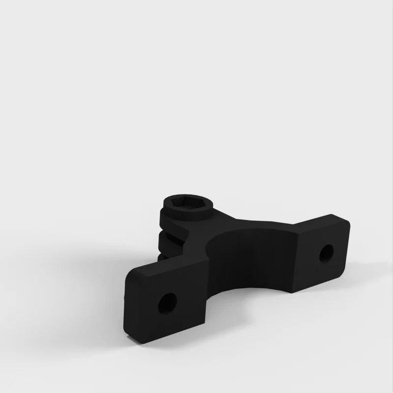 Support de montage GoPro 23,3 mm pour éclairage de vélo