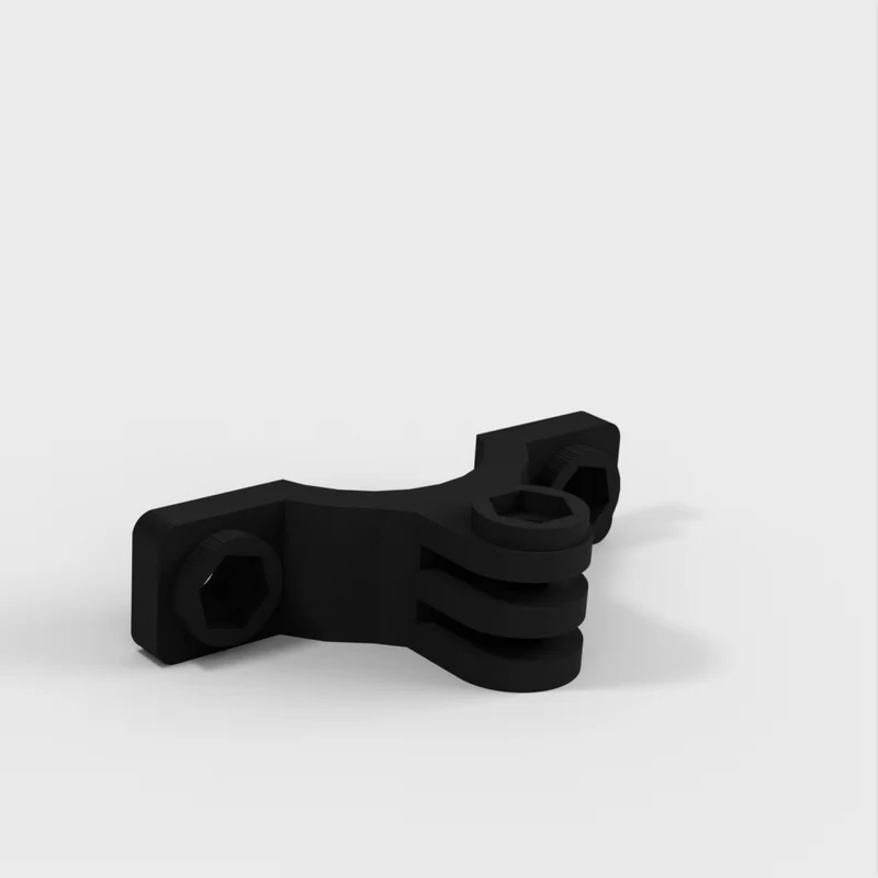 Support de montage GoPro 23,3 mm pour éclairage de vélo