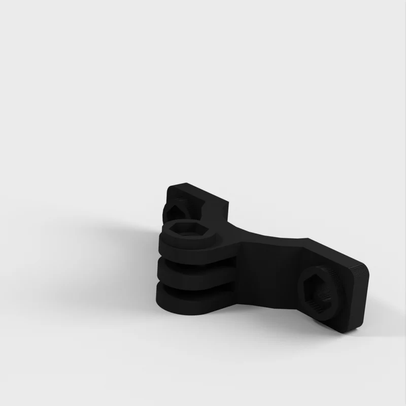 Support de montage GoPro 23,3 mm pour éclairage de vélo