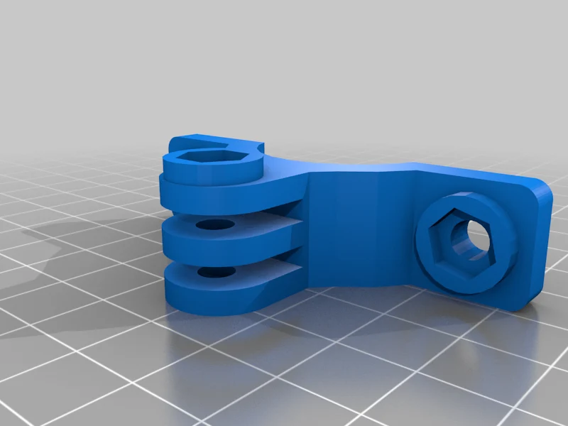 Support de montage GoPro 23,3 mm pour éclairage de vélo