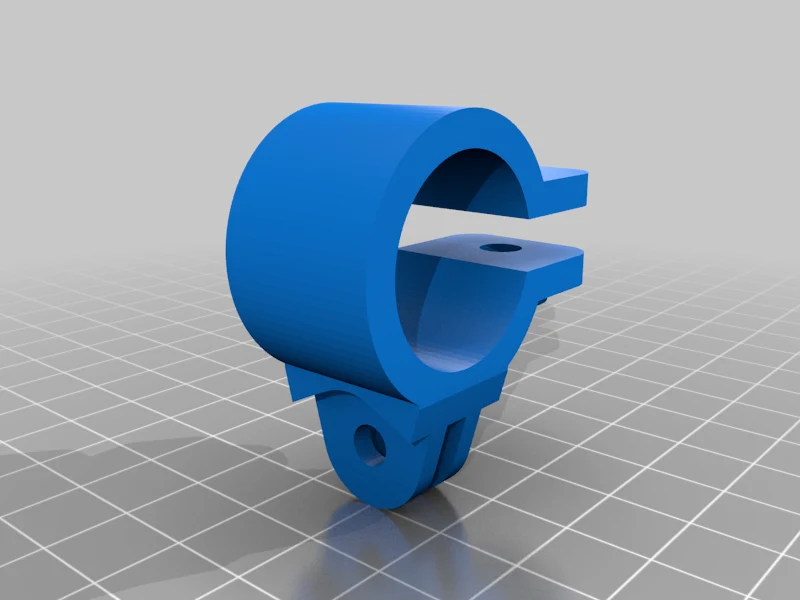 Support de montage GoPro 23,3 mm pour éclairage de vélo