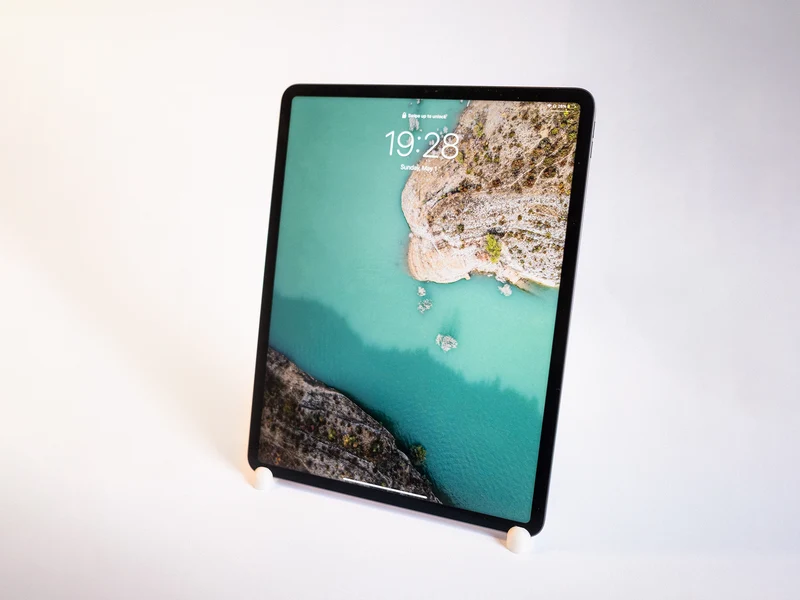 Support pour iPad Pro 12.9' et iPad Air en orientation paysage