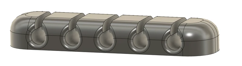 Porte-câbles pour l'organisation du bureau