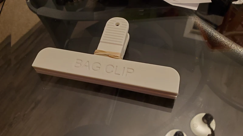 Clip de sac réutilisable renforcé avec ressort ou élastique