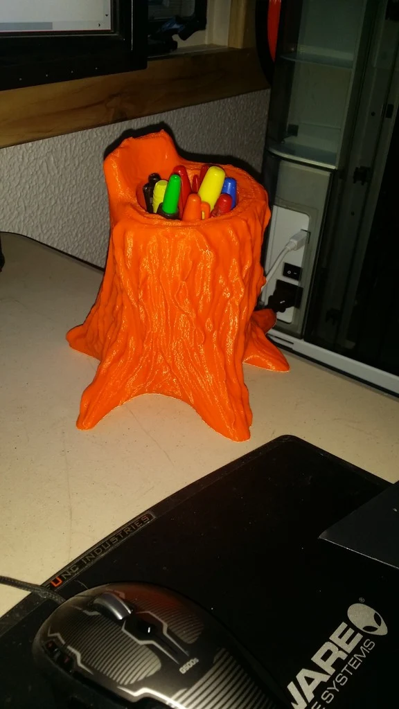 Porte-crayon/stylo en bois
