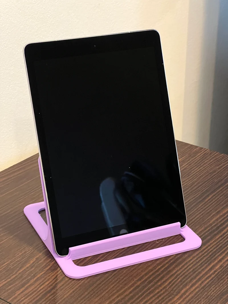 Support iPad surdimensionné en polymère PolyTerra Purple