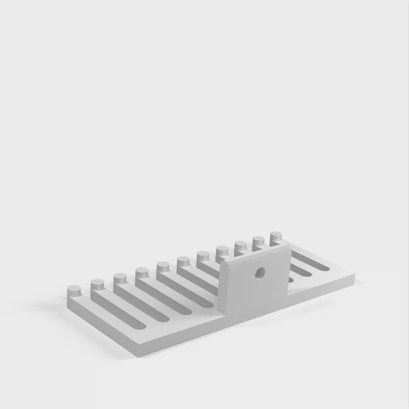 Support de câble combiné avec trou pour fixation par vis