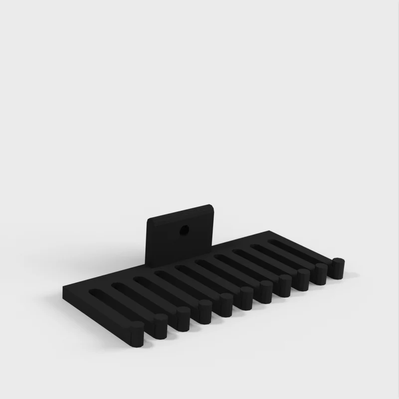 Support de câble combiné avec trou pour fixation par vis