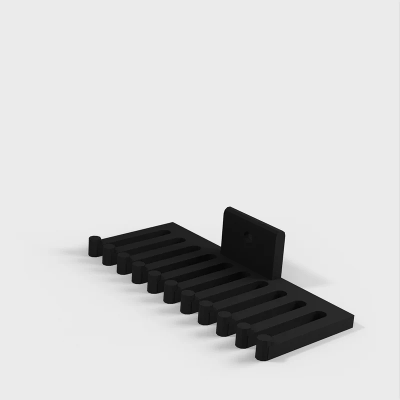 Support de câble combiné avec trou pour fixation par vis