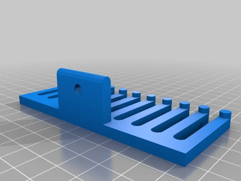 Support de câble combiné avec trou pour fixation par vis