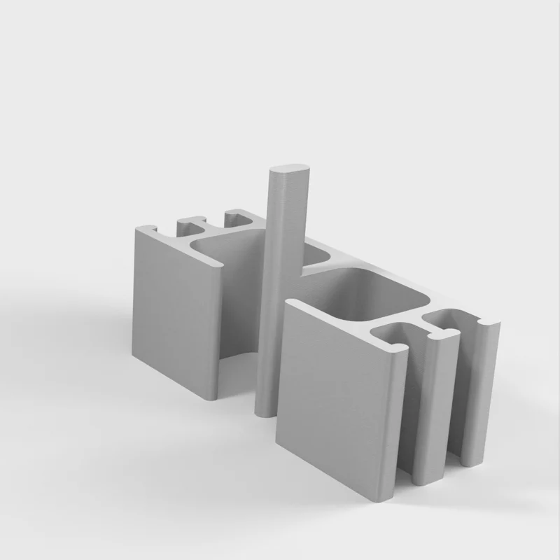 Organisateur de câbles avec support pour câbles de 5 mm