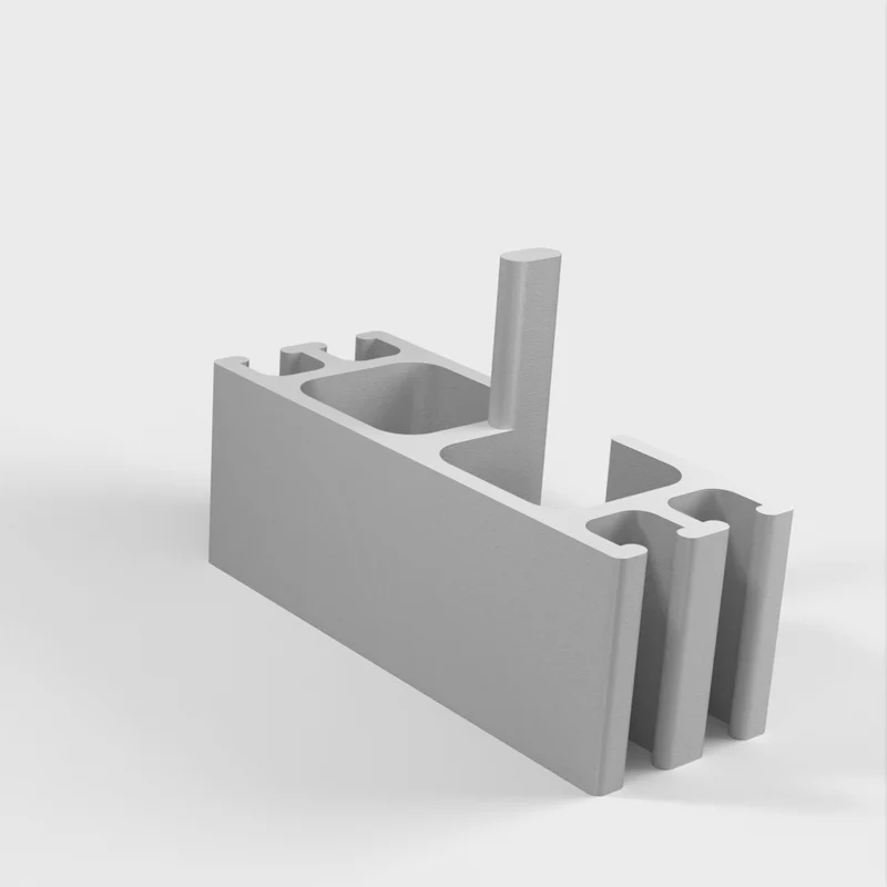 Organisateur de câbles avec support pour câbles de 5 mm