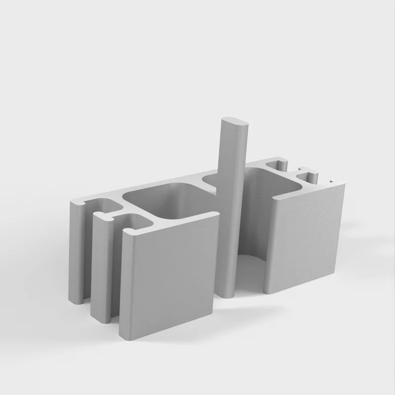 Organisateur de câbles avec support pour câbles de 5 mm
