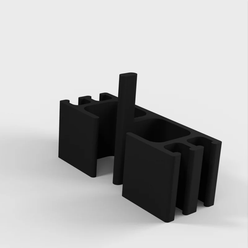 Organisateur de câbles avec support pour câbles de 5 mm