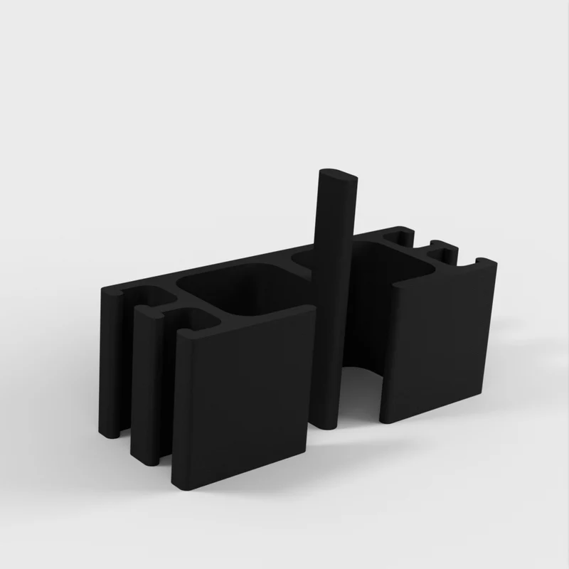 Organisateur de câbles avec support pour câbles de 5 mm
