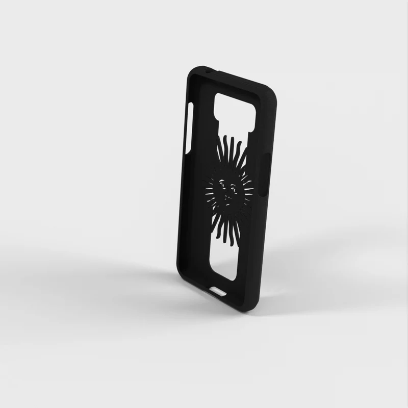 Étui pour téléphone Samsung Galaxy Grand Prime g530 avec motif en forme de coeur