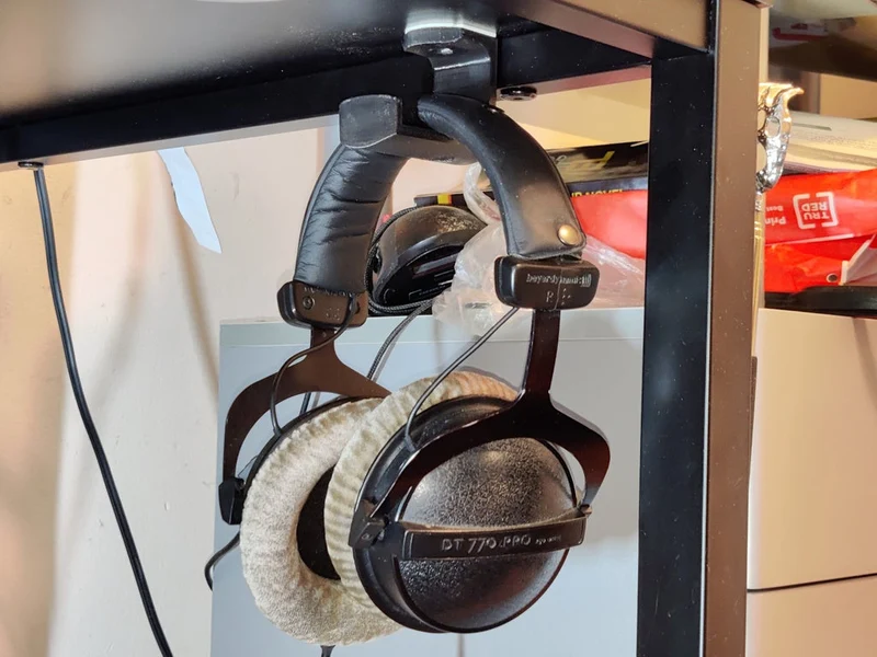 Support de casque / Crochet / Cintre / Support sous le bureau