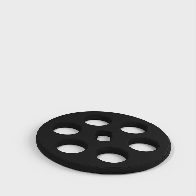 Etagère à épices ronde pour tubes 20x180mm