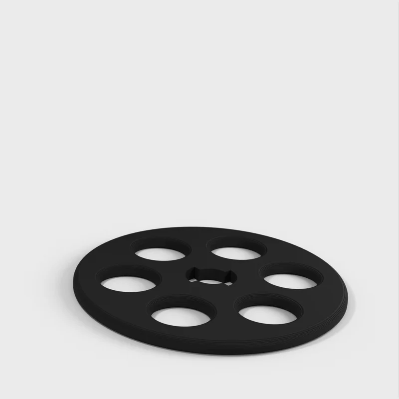 Etagère à épices ronde pour tubes 20x180mm