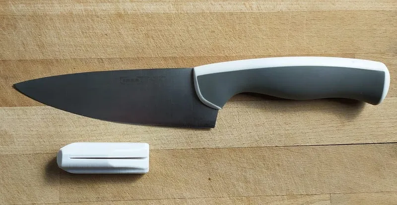 Poignée supplémentaire amovible pour couteau