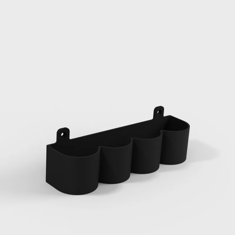 Porte-épices simple pour quatre pots à épices