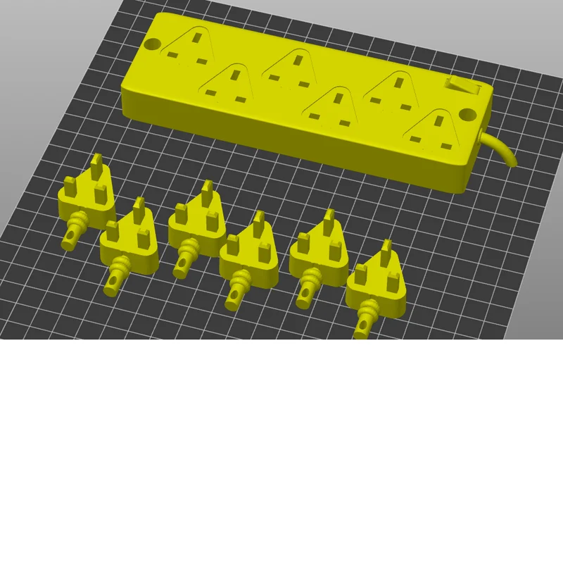 Porte-clés 3D avec Power Design