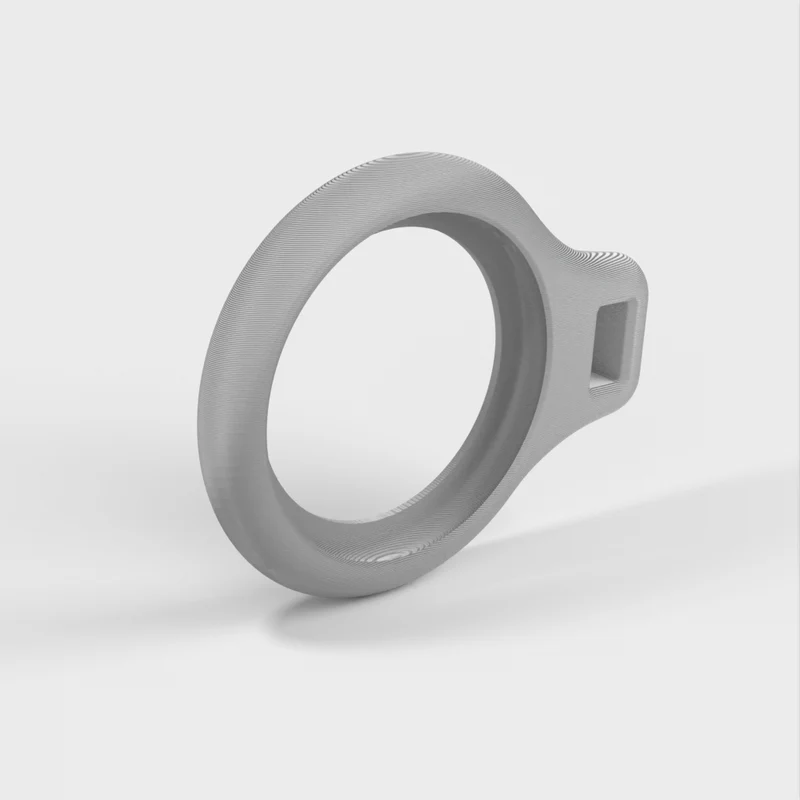Support sécurisé AirTag compatible avec le porte-clés