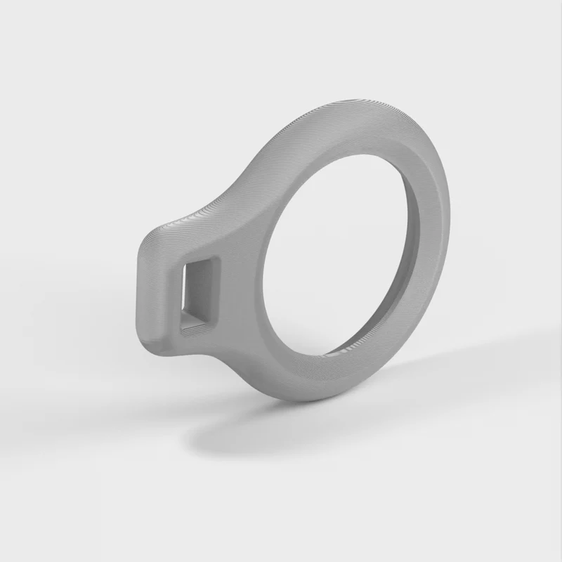 Support sécurisé AirTag compatible avec le porte-clés