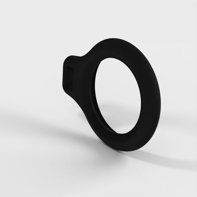 Support sécurisé AirTag compatible avec le porte-clés