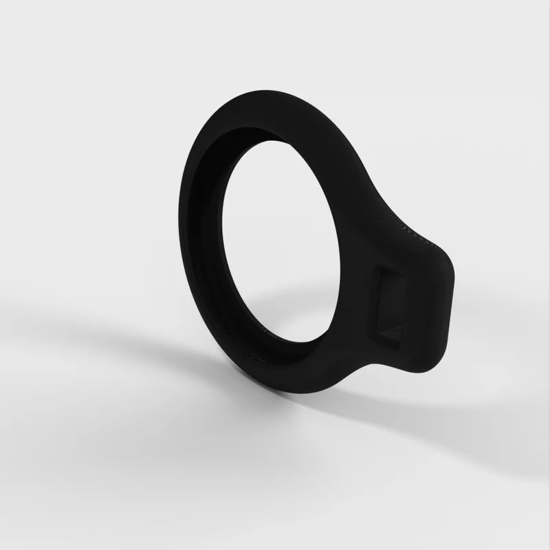 Support sécurisé AirTag compatible avec le porte-clés