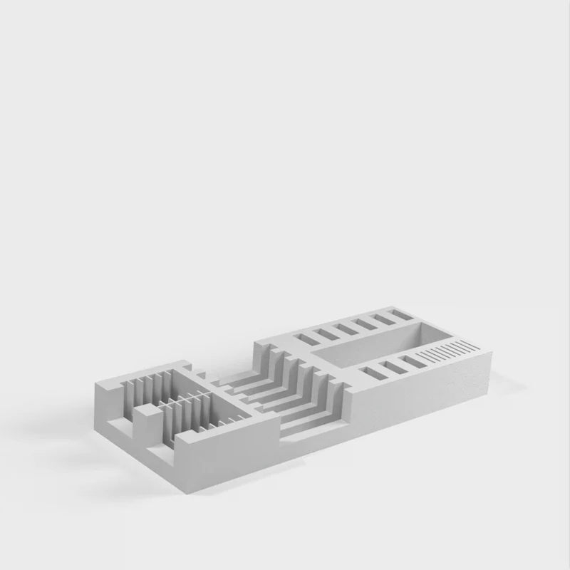 Support MicroSD/SD/CF/USB pour ranger toutes vos cartes et clés