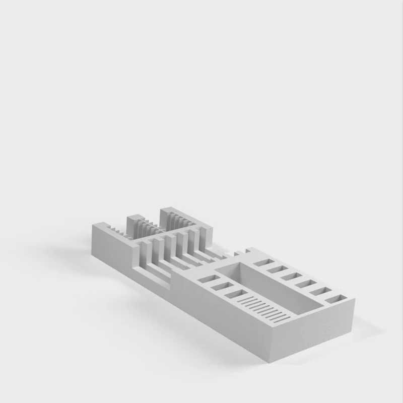 Support MicroSD/SD/CF/USB pour ranger toutes vos cartes et clés