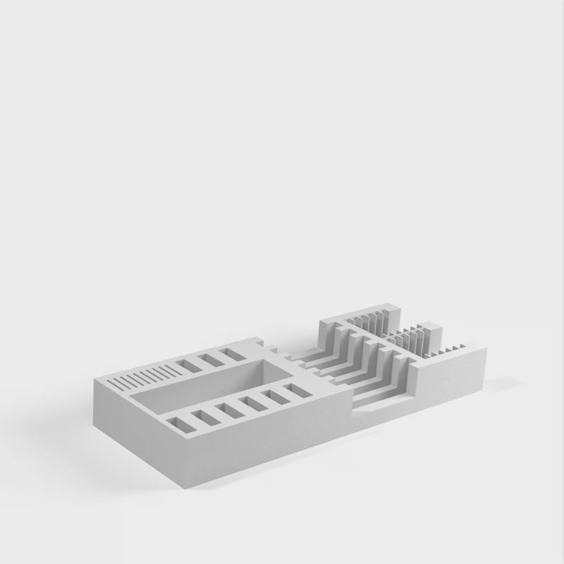 Support MicroSD/SD/CF/USB pour ranger toutes vos cartes et clés