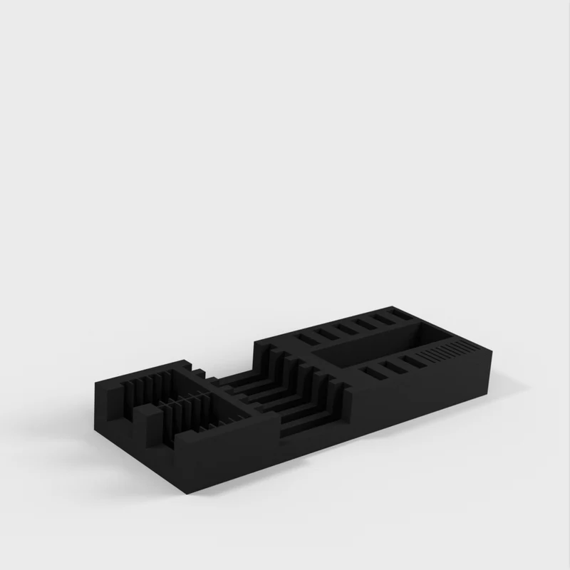 Support MicroSD/SD/CF/USB pour ranger toutes vos cartes et clés