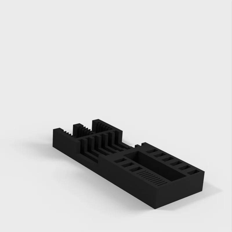 Support MicroSD/SD/CF/USB pour ranger toutes vos cartes et clés
