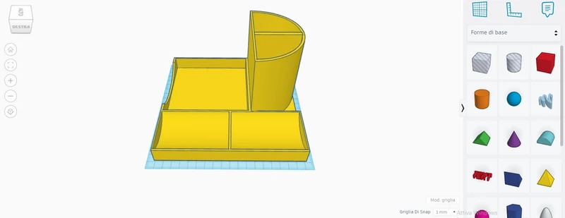 Organisateur de bureau pour stylos, trombones et post-it