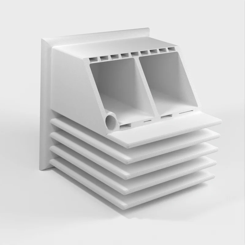 Organisateur de bureau pour le papier, les échelles et les accessoires