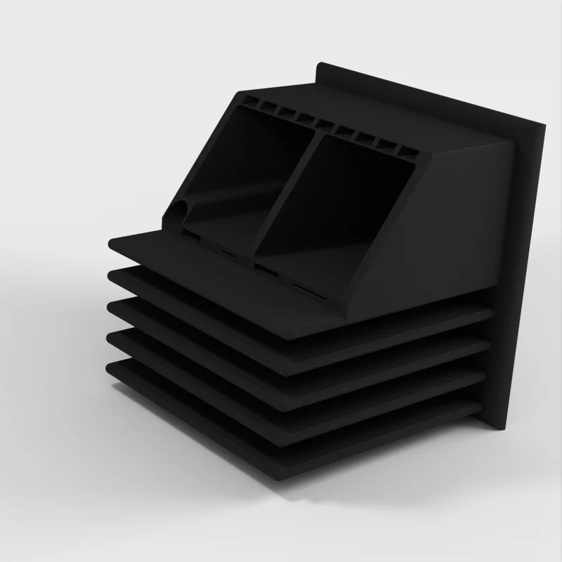 Organisateur de bureau pour le papier, les échelles et les accessoires
