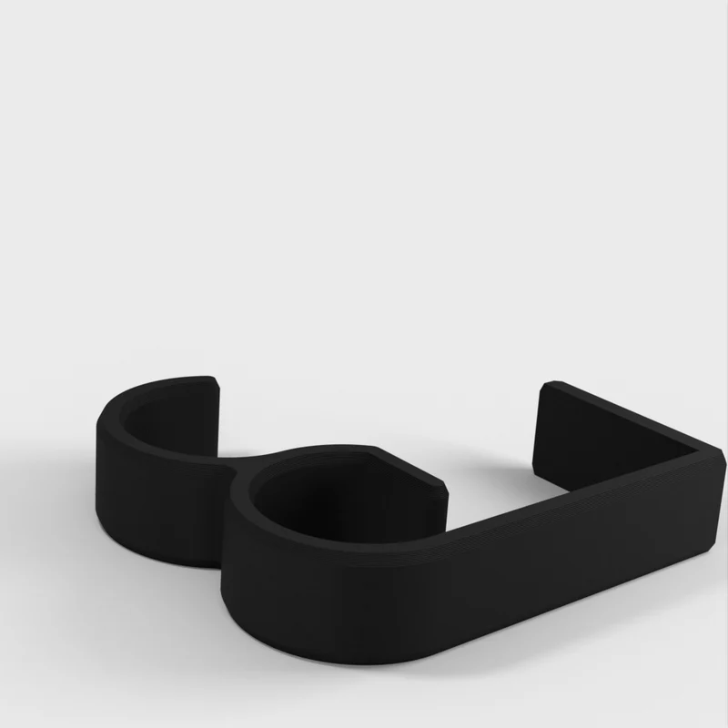 Clip de gestion des câbles de bureau pour plans de travail de 50 mm - Compatible avec Ikea